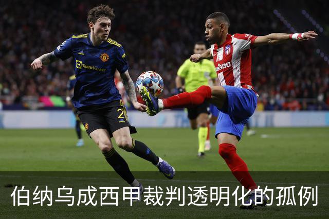 伯纳乌成西甲裁判透明化的孤例