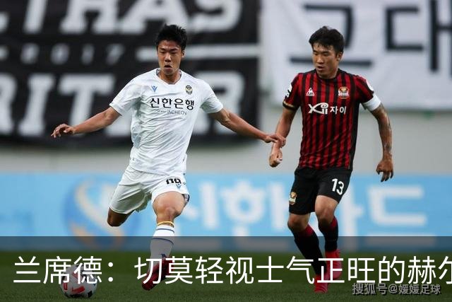 兰席德：切莫轻视士气正旺的赫尔城