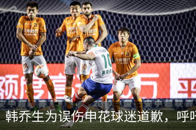 韩乔生为误伤申花球迷道歉，呼吁全体球迷反思文明观赛