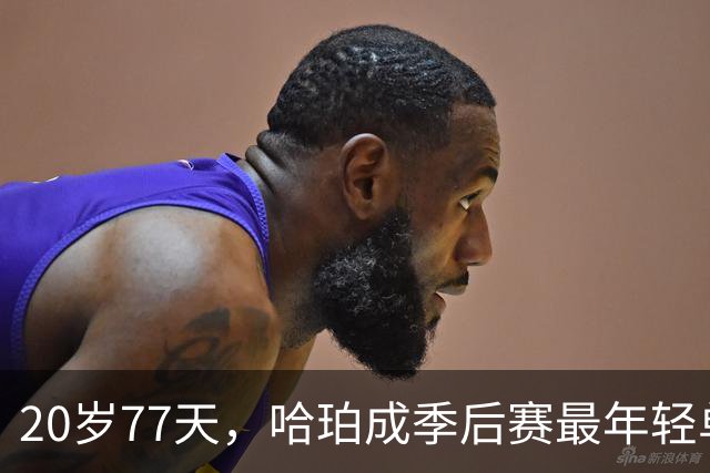 20岁77天，哈珀成季后赛最年轻单场20分5抢断者